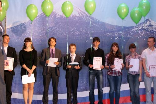 Церемония награждения победителей и призёров регионального этапа Всероссийской олимпиады школьников