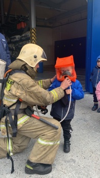 ​Маленькие эвриканцы с отделения на Топоркова побывали в гостях у пожарных 0
